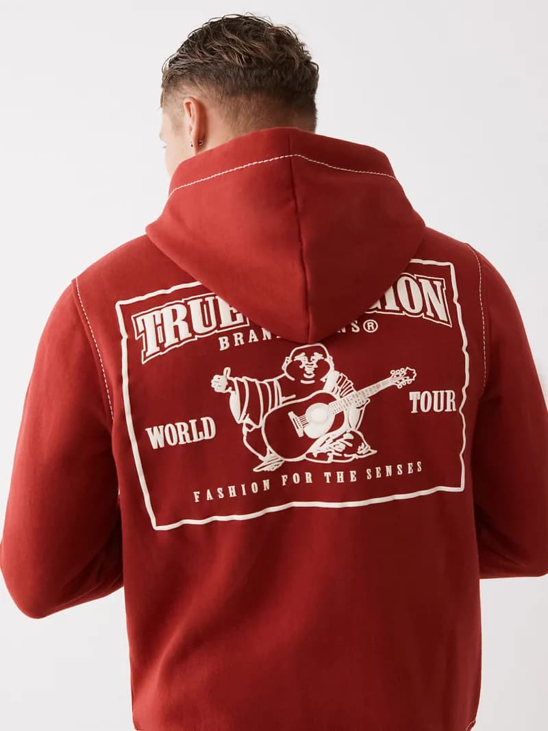 Travis Scott Hooded Sweatshirt World Tour Graphic