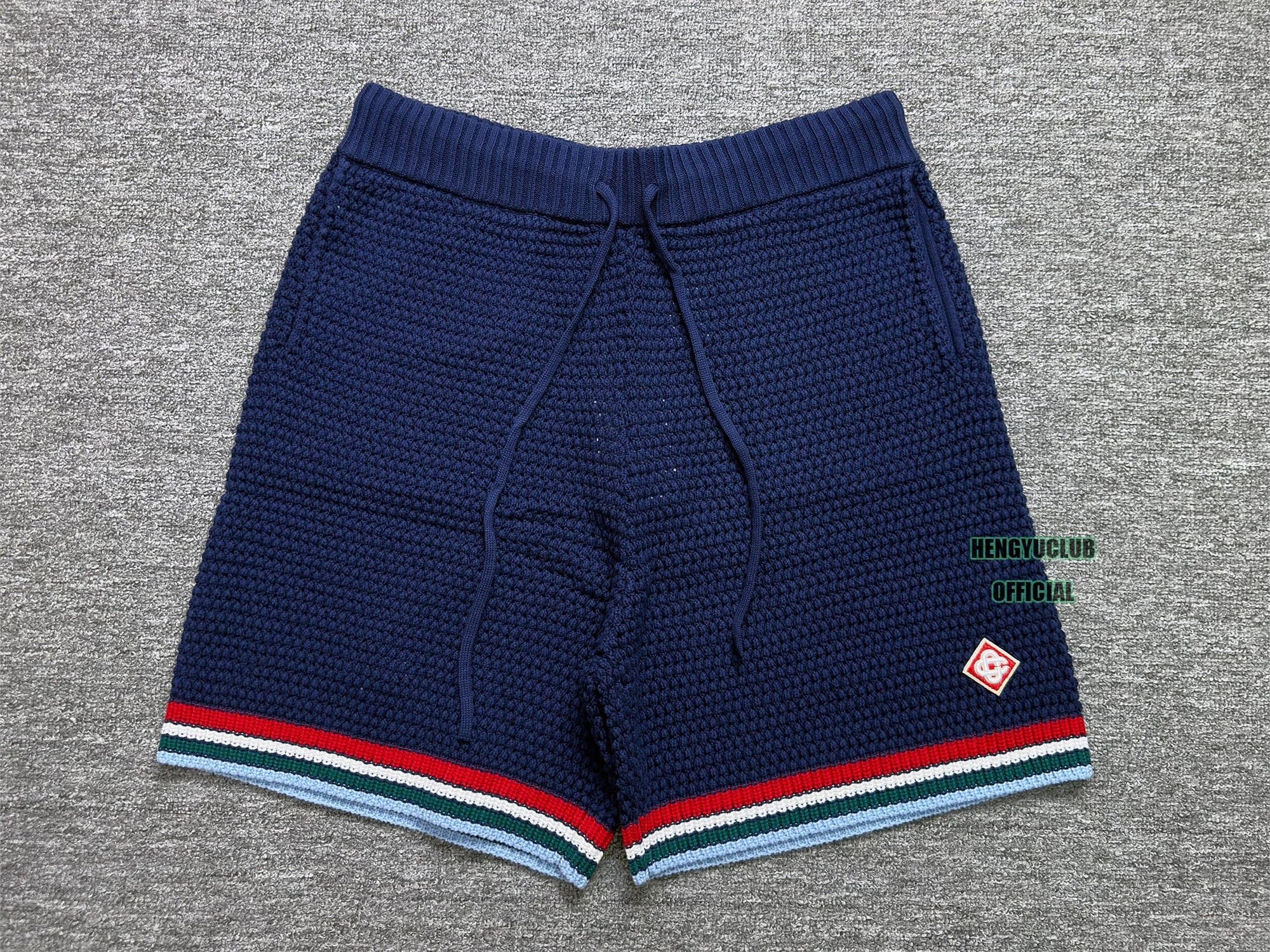 Chrome Hearts Knit Shorts Stripe Trim — T289
