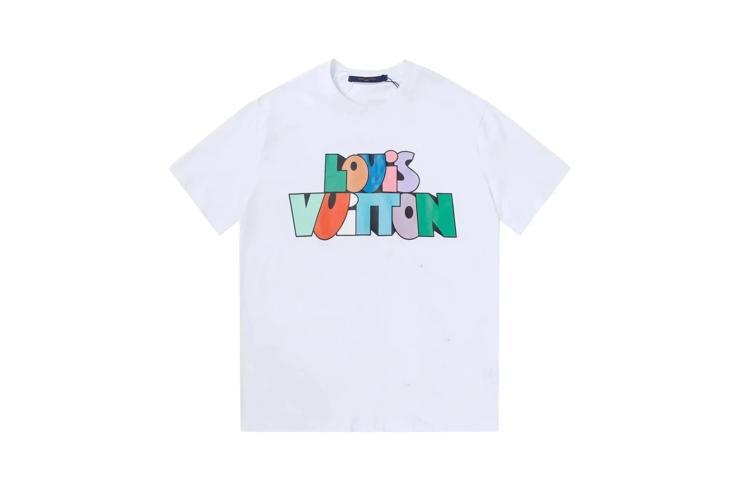 Louis Vuitton LV Brushstroke T-Shirt Brushstroke Logo — 010101005-1