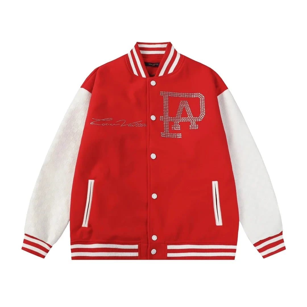 Louis Vuitton × Gallery Dept. Varsity Jacket Embroidered Monogram — 30