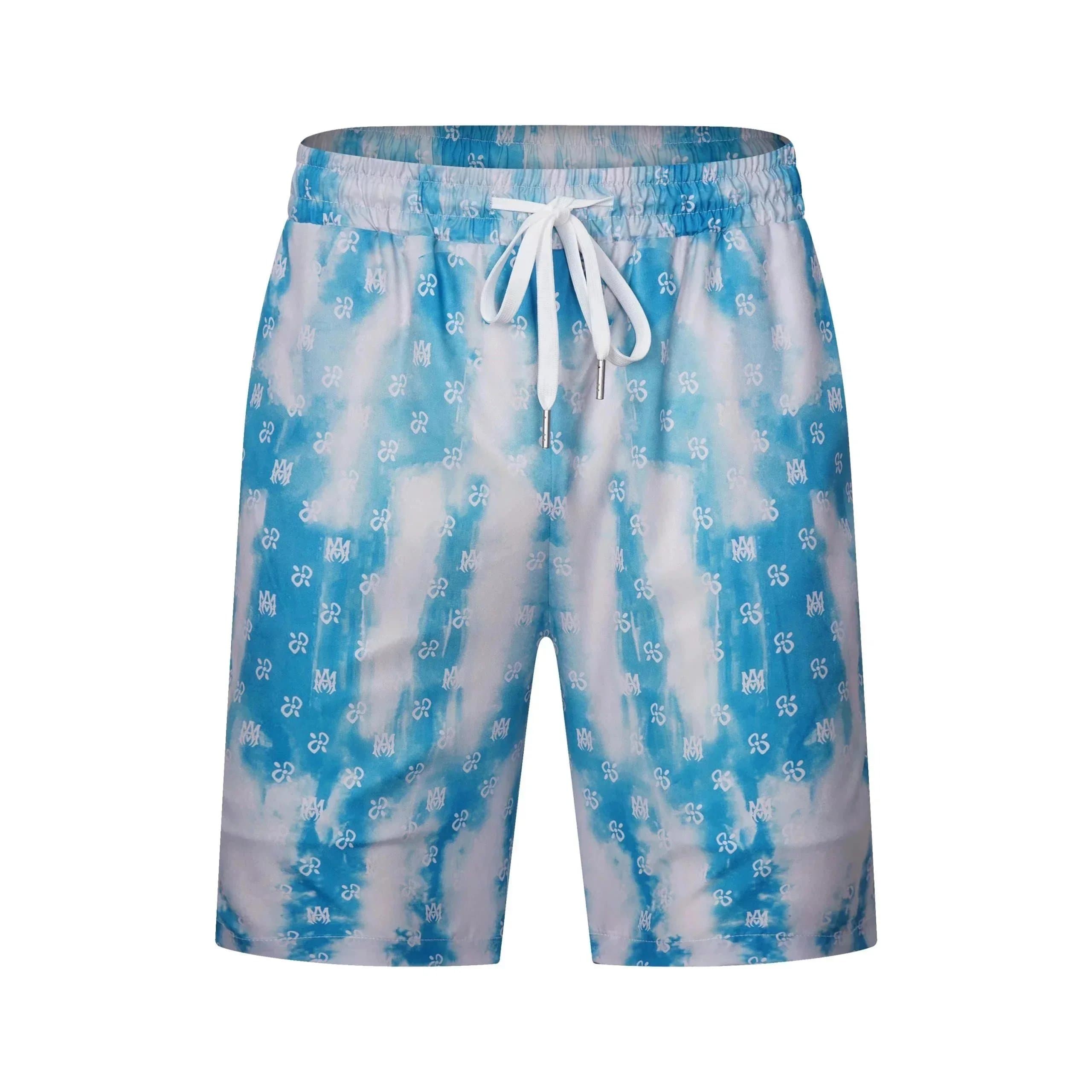 Amiri Camp Shirt Diamond Star Print — 12