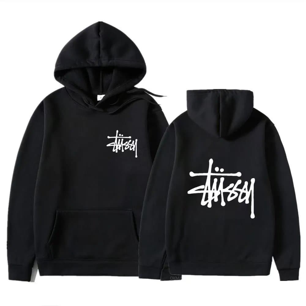 Stüssy Zip-Up Hoodie Script Logo — 33