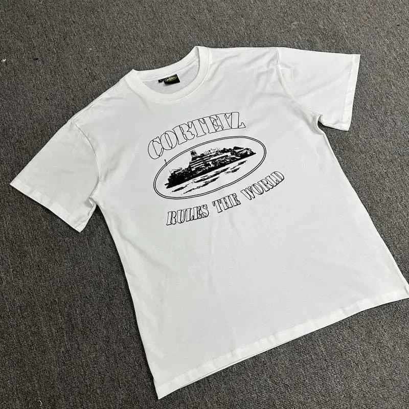 Corteiz Graphic Tee Rules The World