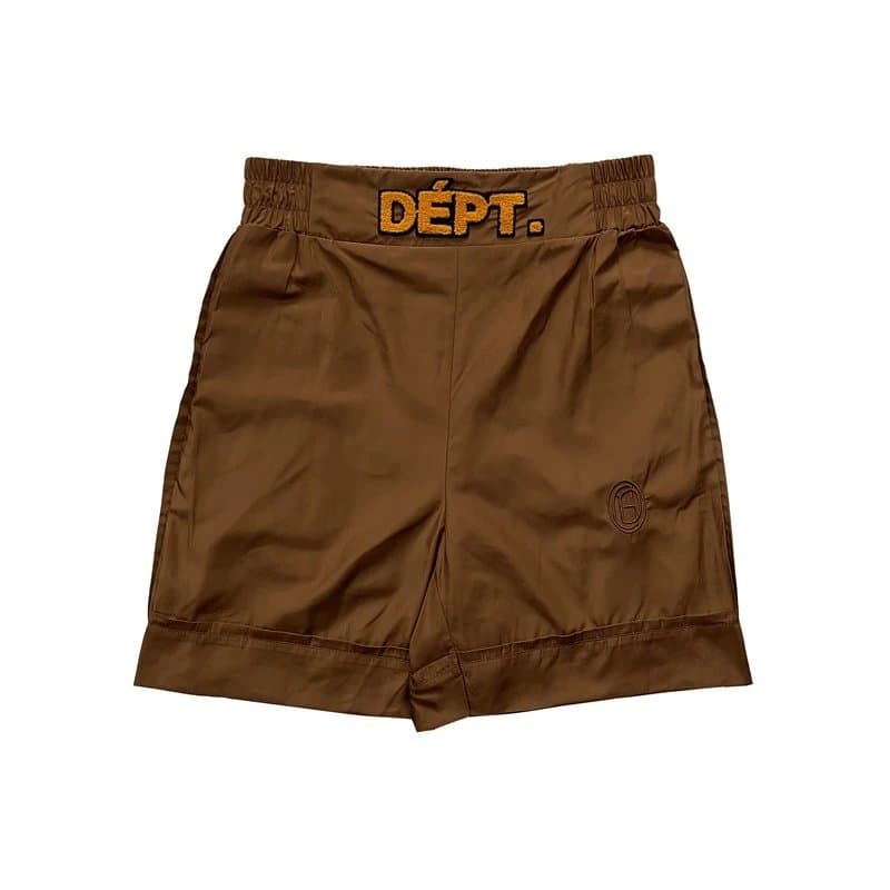 Stone Island Crinkle Nylon Shorts Black with Compass Patch — dept3