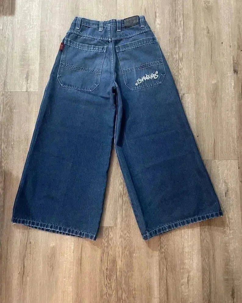 BAPE Denim Skirt Ape Head Embroidery — N11蓝色