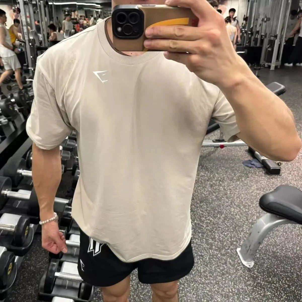 Lululemon Compression T-Shirt Heather Grey — 26