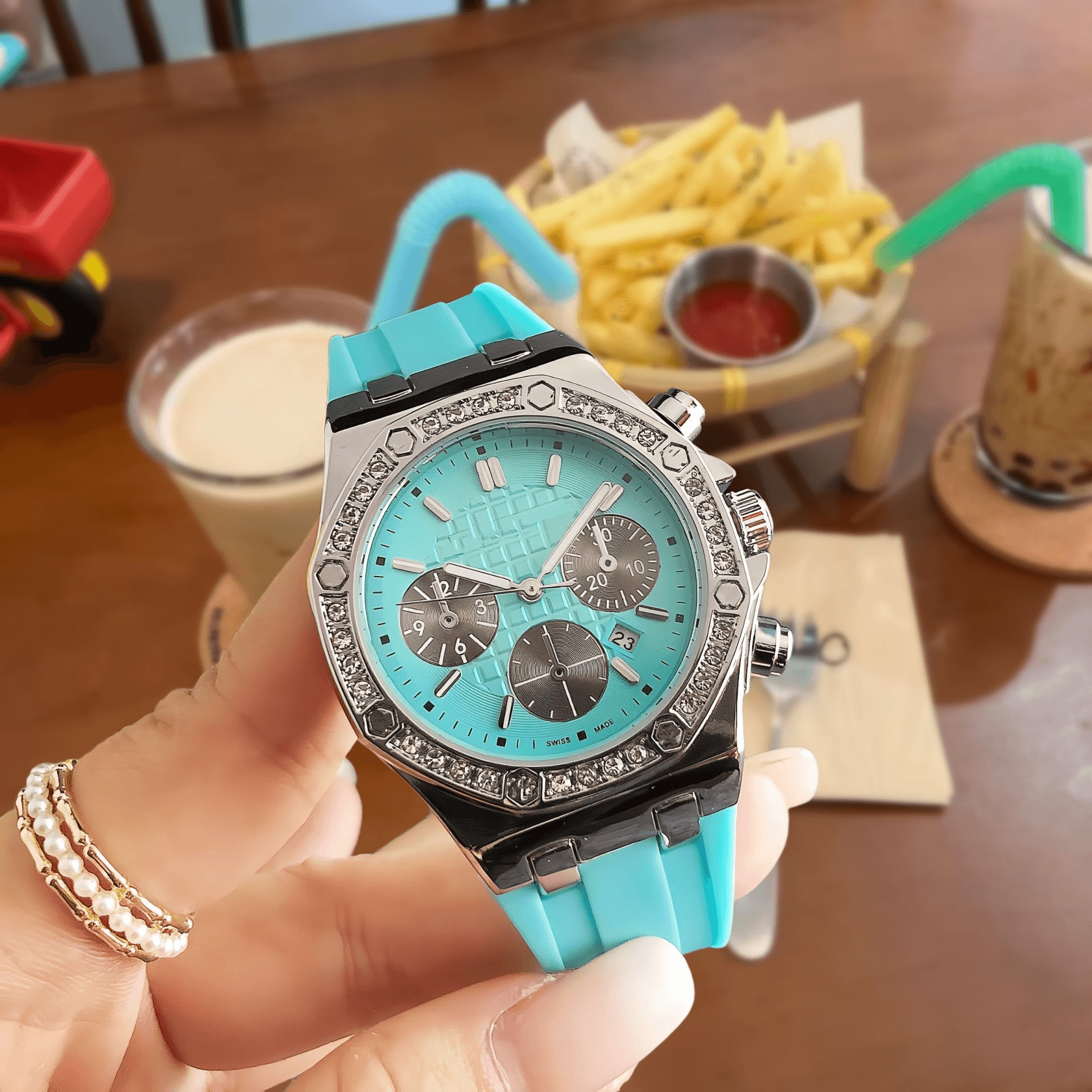 Audemars Piguet Royal Oak Full Pave Diamond — 31