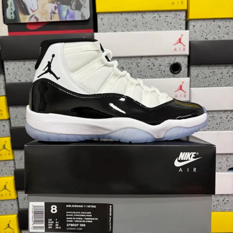 Air Jordan 11 Low Easter — 康扣(高)378037-100 36-47.5