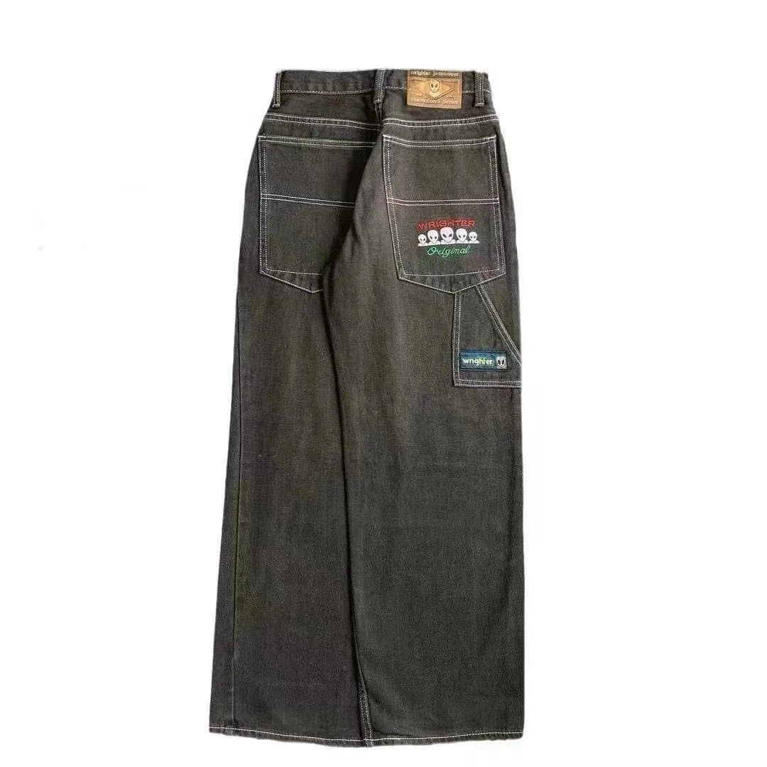 BAPE Denim Skirt Ape Head Embroidery — N39黑色