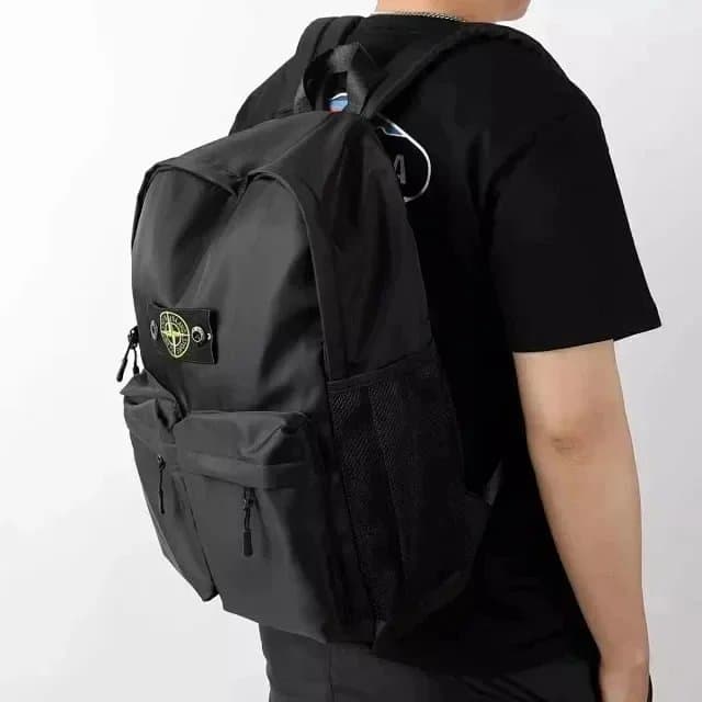 Stone Island Backpack Compass Logo