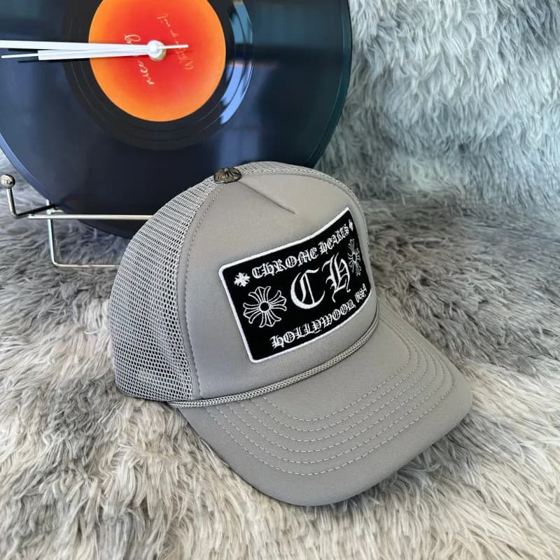 Chrome Hearts Trucker Cap Hollywood CH Patch