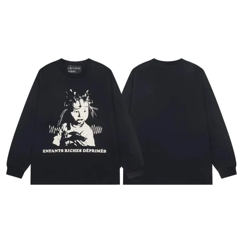 Gallery Dept. Hooded Sweatshirt Cityscape Print — Style 6 long sleeve T
