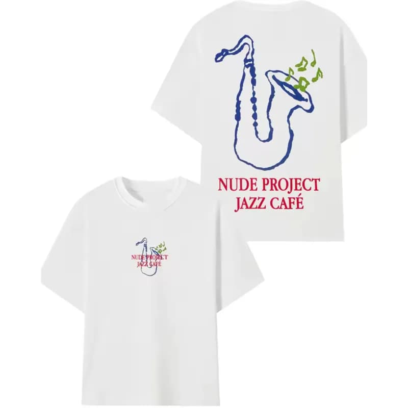 Nude Project Heart Calculator Tee Pink Heart Graphic — D