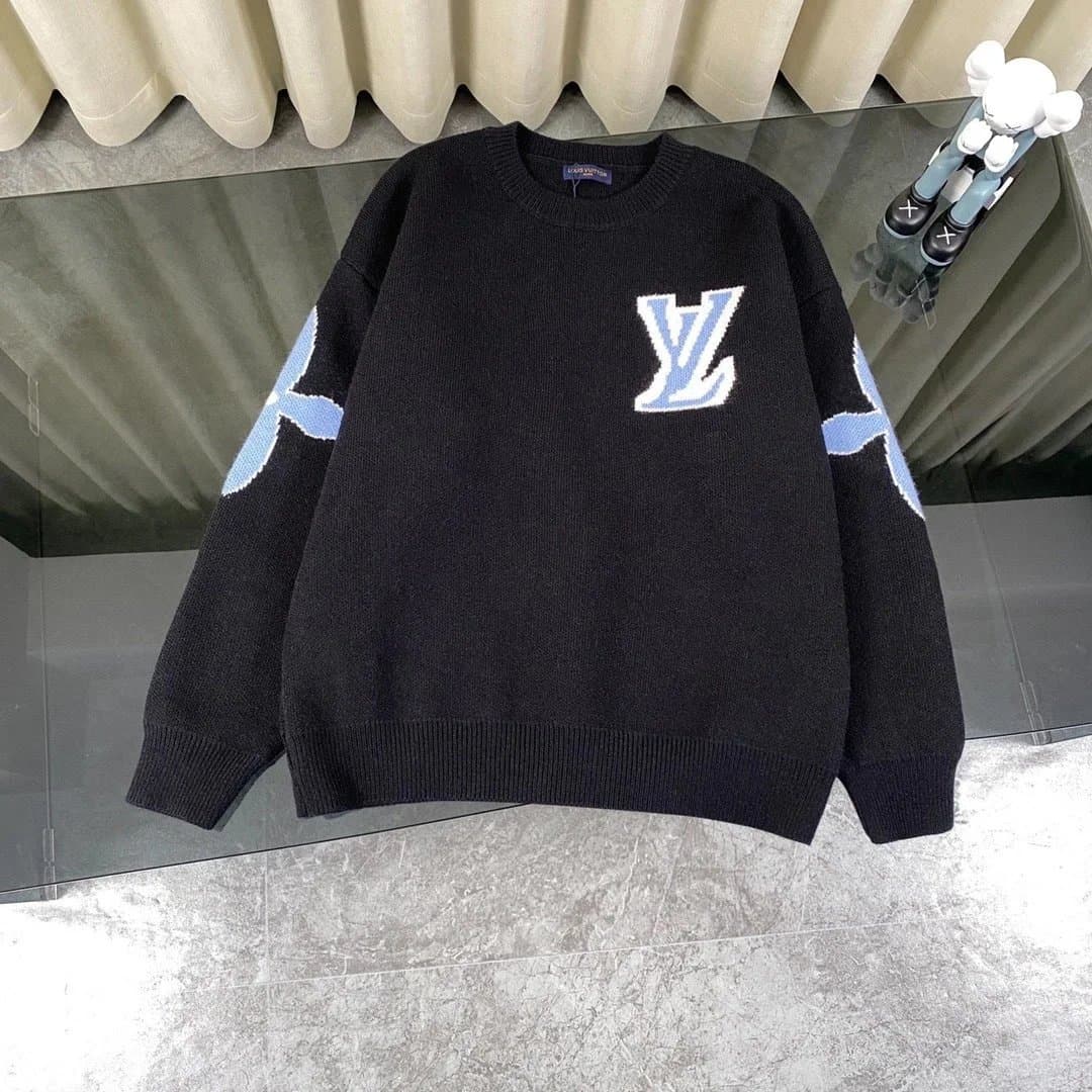 Louis Vuitton Monogram Knit Cardigan Striped Intarsia — LV 7