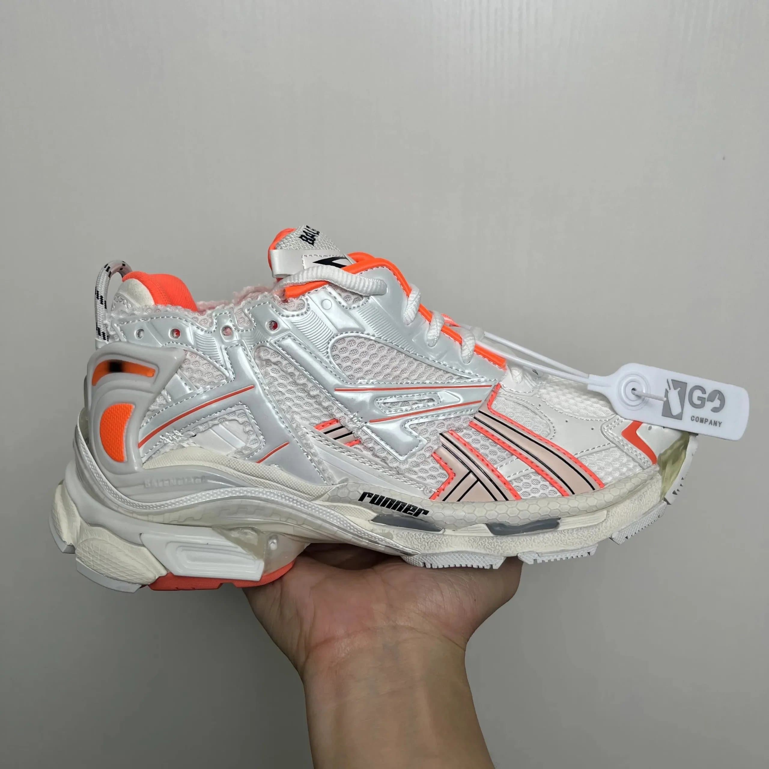 Balenciaga Speed Trainer White Blue — 12
