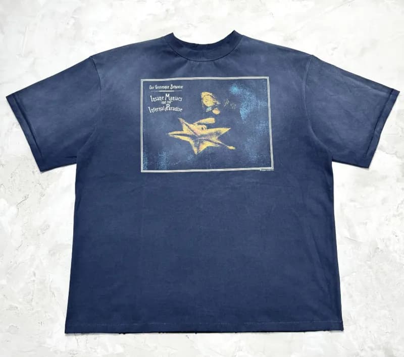 Graphic T-Shirt 2Pac Face Print — Cts-81 model