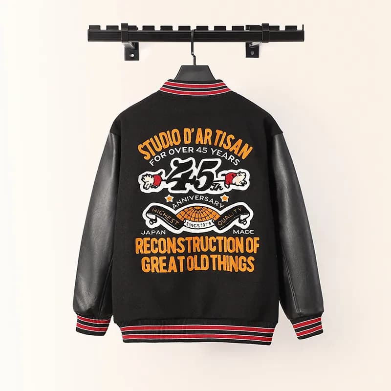 Palace Varsity Jacket Devil Team — DF88原版质量黑色