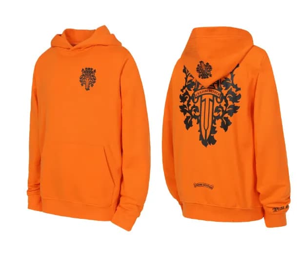 Hooded Sweatshirt Sacai x Chrome Hearts — .L3121