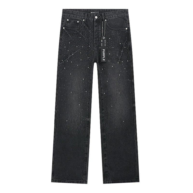 Corteiz Straight Fit Jeans Studded Galaxy