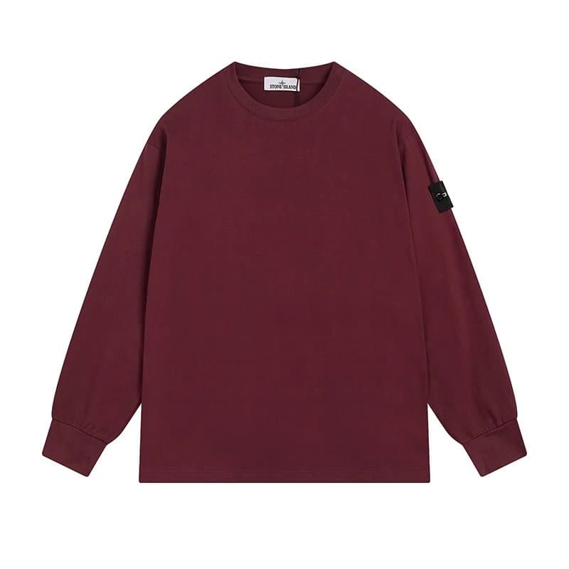 Stone Island Long-Sleeve T-Shirt Logo Patch — 4