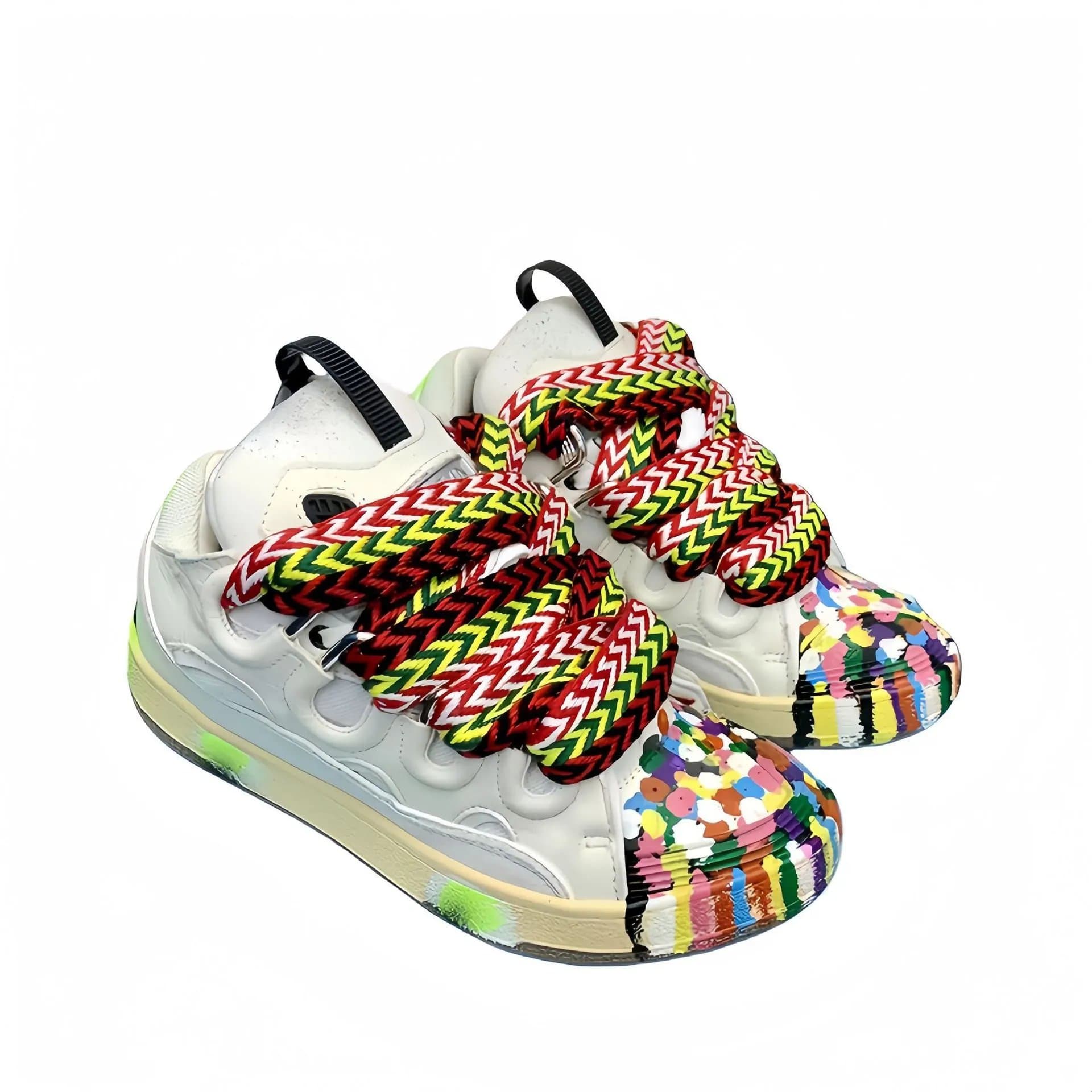 Balenciaga Speed Trainer Red Blue Webbing — 浪-4图
