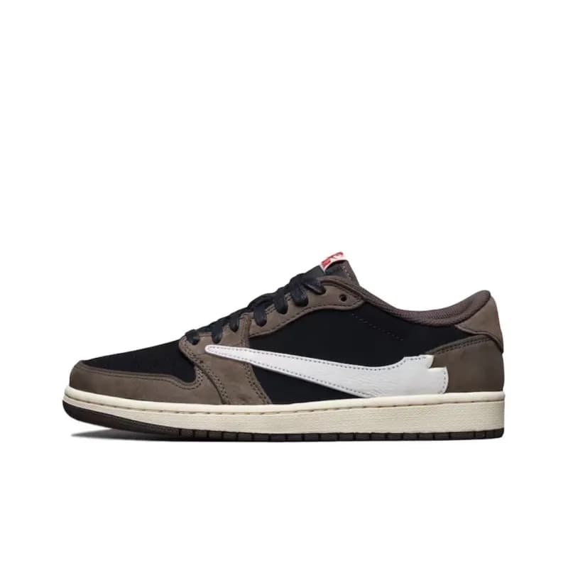 Travis Scott Air Jordan 1 Low Cactus Jack — Black brown barb