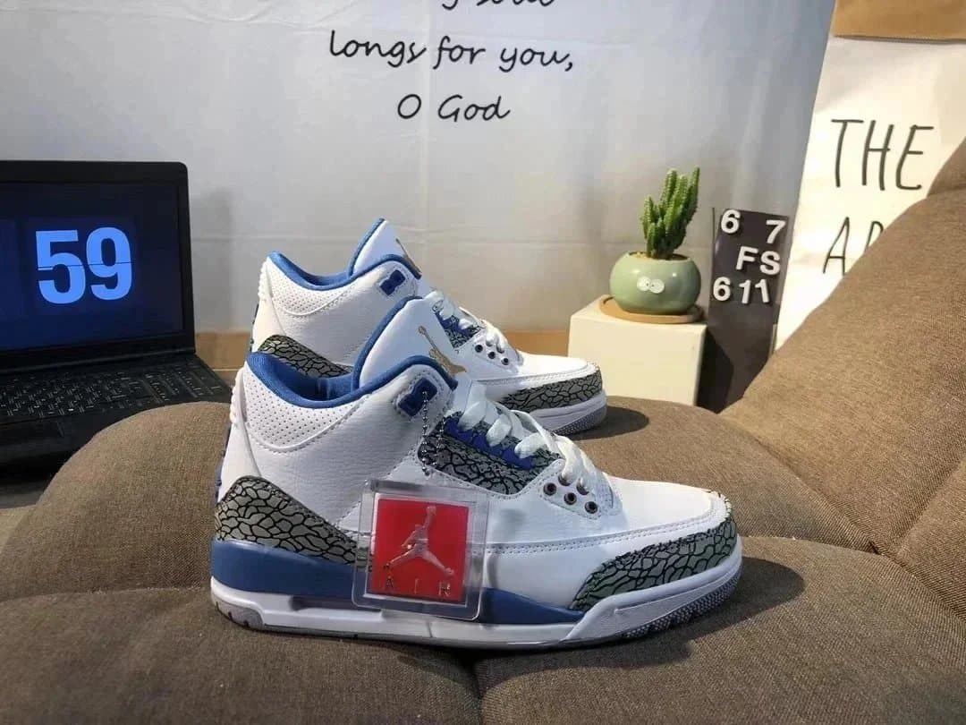 Air Jordan 3 Sunset — AJ3-白蓝 奇才