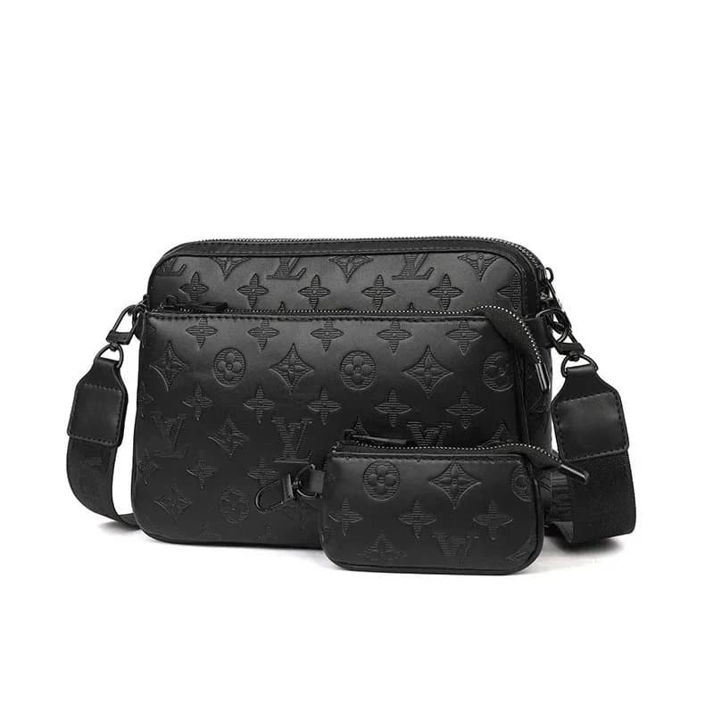 Louis Vuitton Multi Pochette Accessoires Monogram Canvas with Orange Accent — 4