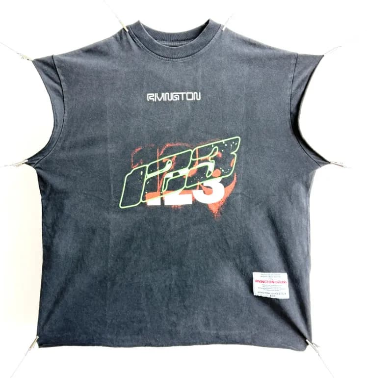 RRR123 Graphic Tee Be Nasty Safe Summer 22 — Crv-10 model
