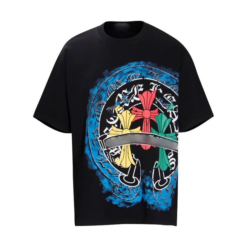 Chrome Hearts Graphic Tee Cross Logo Print — 21
