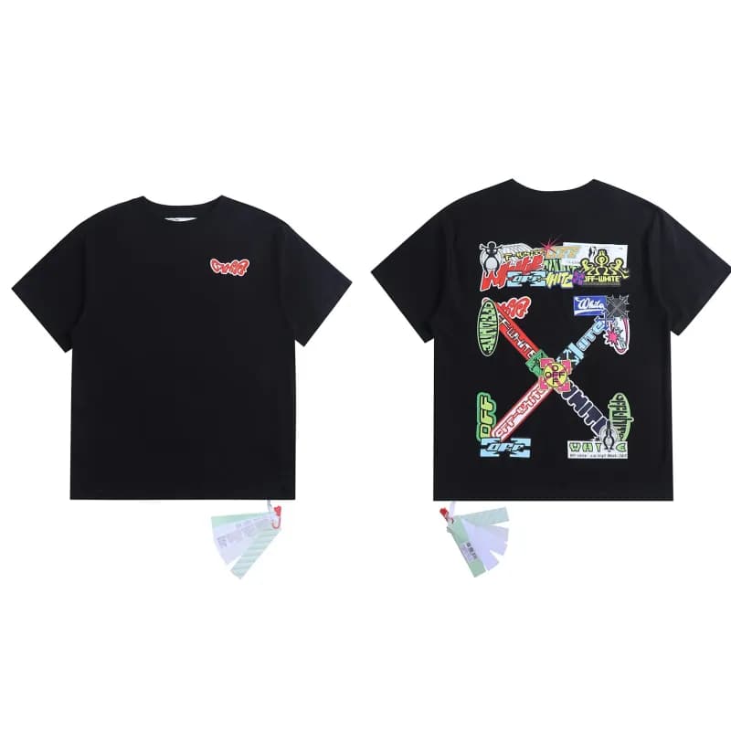 Off-White × Nike Graphic T-Shirt VGA Engineering Print — 2097 black