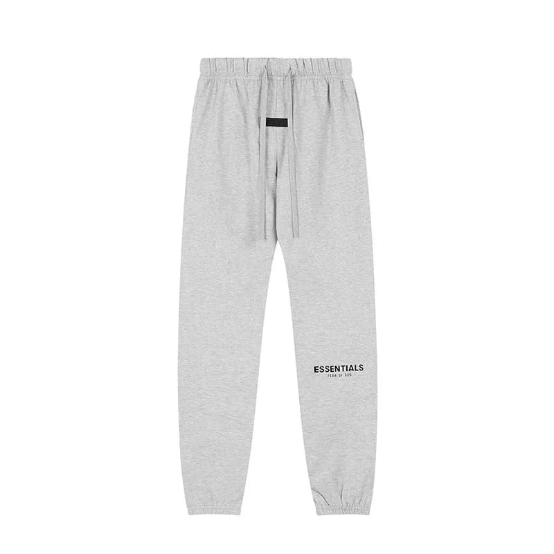 Fear of God Essentials Hoodie and Joggers Set Heather Grey — 深燕麦长裤【经典款】
