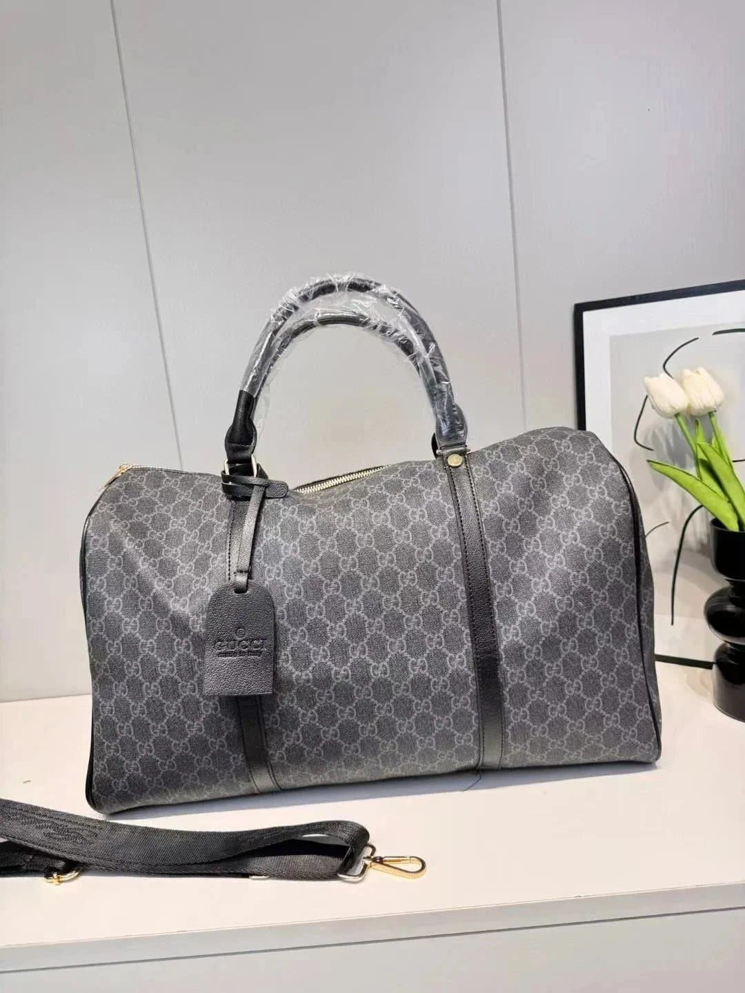 MCM Duffel Bag Visetos Monogram — 1