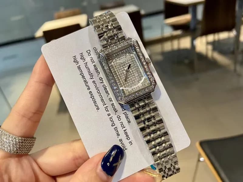 Chanel 255 Watch Crystal-Embellished
