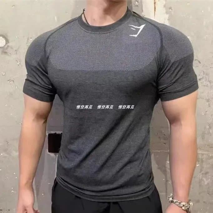 Lululemon Compression T-Shirt Heather Grey — 16