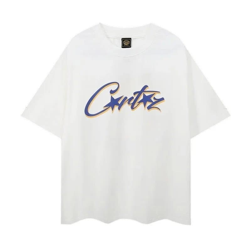 Corteiz Graphic Tee Pink Script Logo — 17