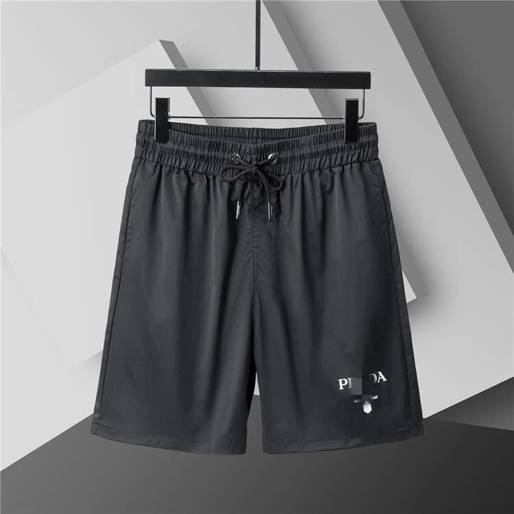 Balenciaga Printed Shorts Abstract Brushstroke — 3859黑色