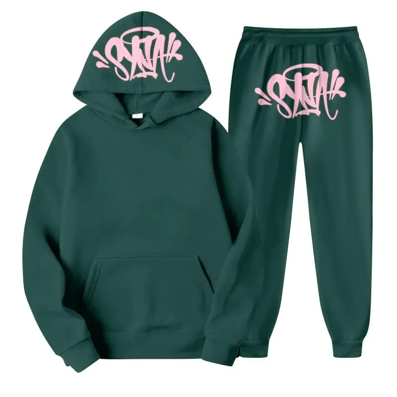 Corteiz Hoodie and Joggers Set Graffiti Logo