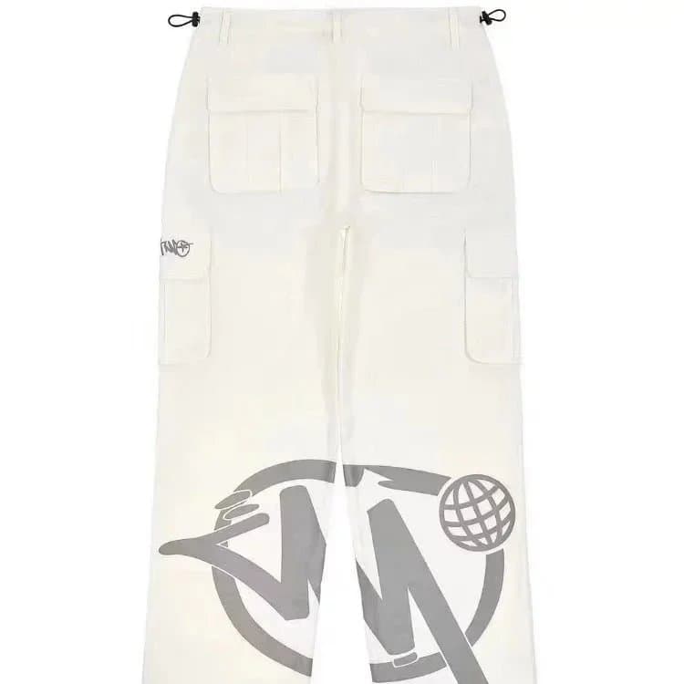 Minus Two Cargo Trousers Global Logo
