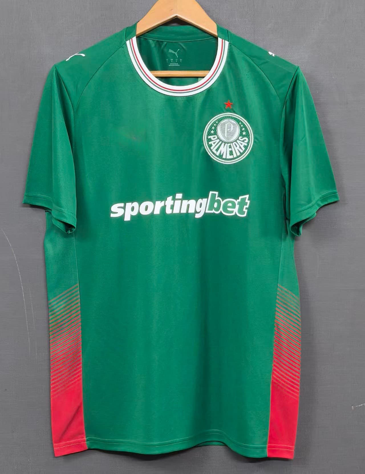 Puma Palmeiras Home Jersey Sportingbet Sponsor