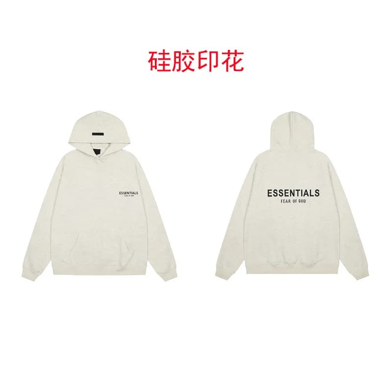 Fear of God Essentials Jogger Essentials Logo — 2561燕麦上衣