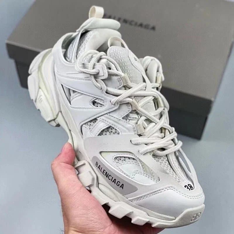 Balenciaga Speed Trainer LED Light Sole — 白色