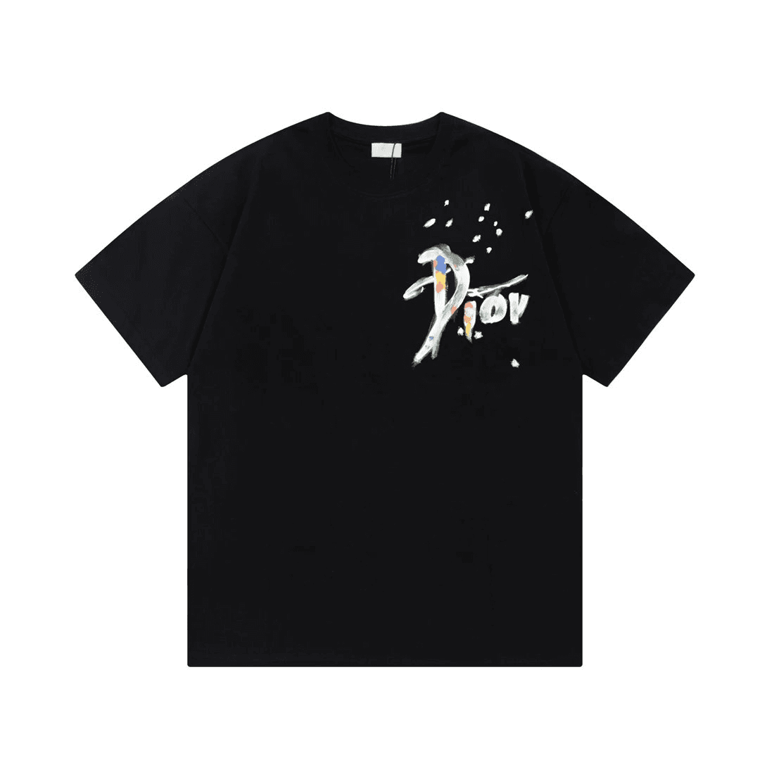 Dior T-Shirt Oblique Logo Patch — 24