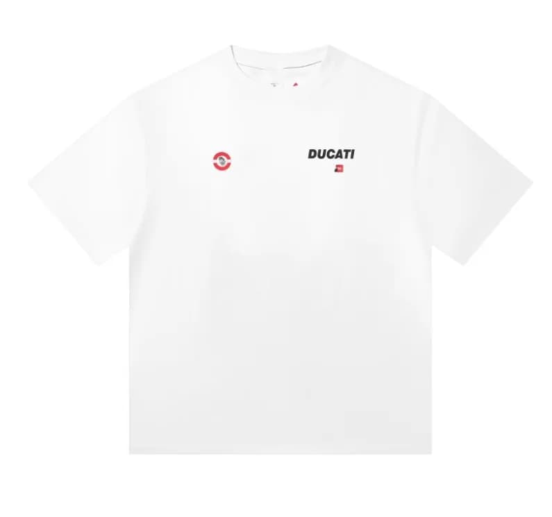 Supreme Track Jacket Ducati Collaboration — 2023白色短袖