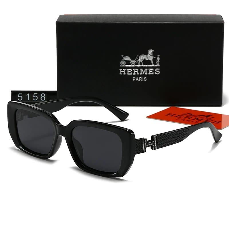Hermès Square Sunglasses Gradient Lens — 5158-A