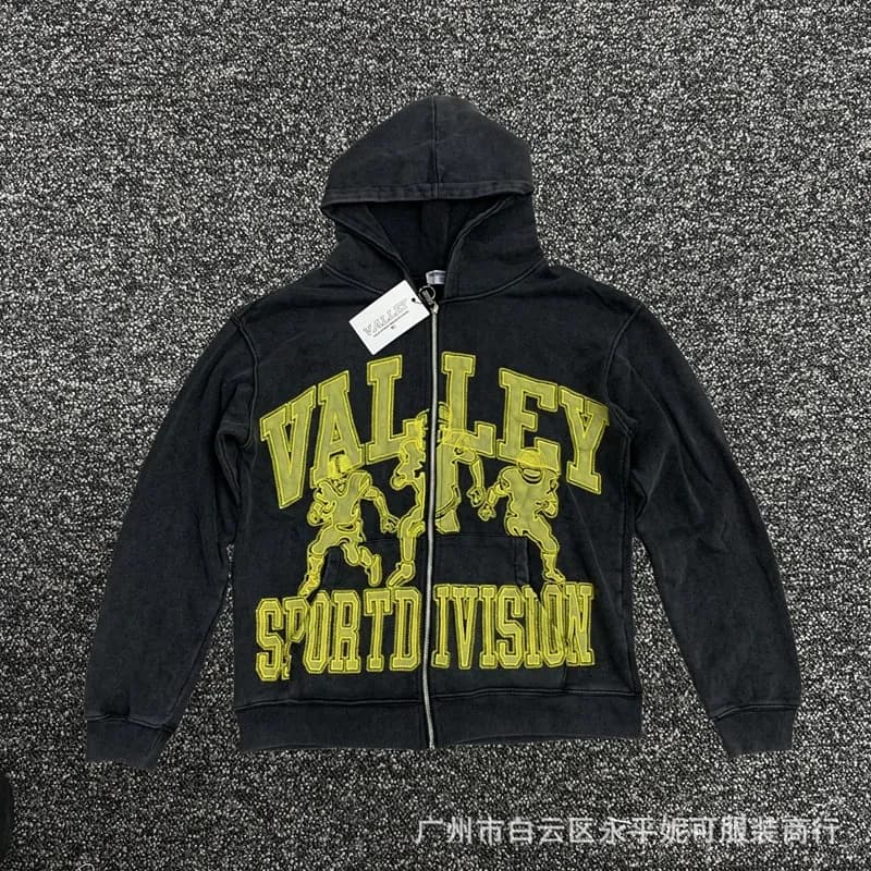 Zip-Up Hoodie Valley Sport Division Graphic