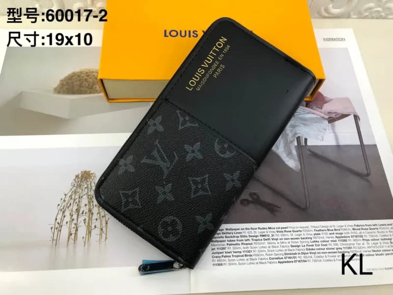 Louis Vuitton Zip Around Wallet Monogram Eclipse