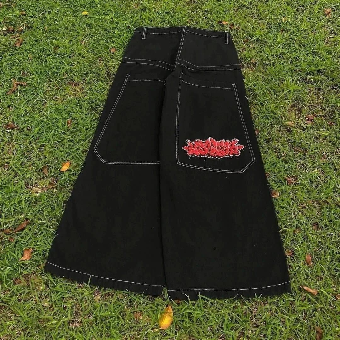 BAPE Denim Skirt Ape Head Embroidery — N06黑色