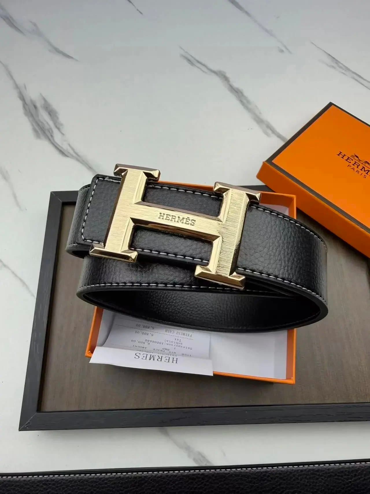 Louis Vuitton LV Initiales Belt Monogram Eclipse Canvas — Hermes3