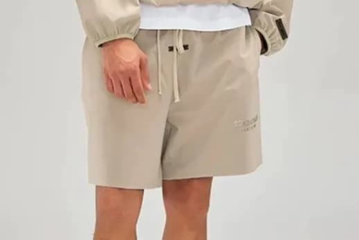 Fear of God Essentials Track Shorts Essentials Logo